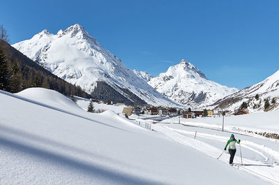 Cross-country skiing  in Galtür